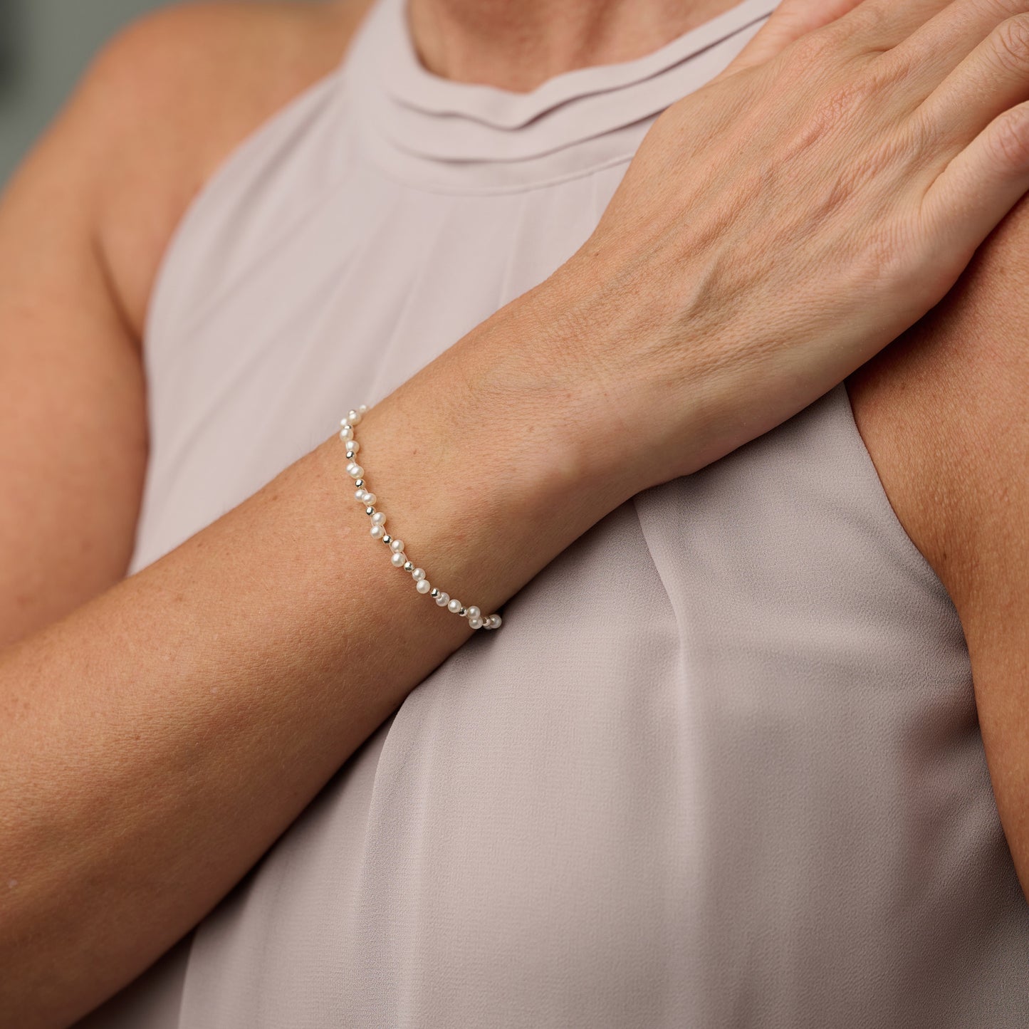 Pearl Flower Bracelet